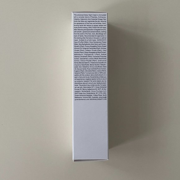 GROWN ALCHEMIST Detox Night Cream Full Size 40ml New - Picture 5 of 5